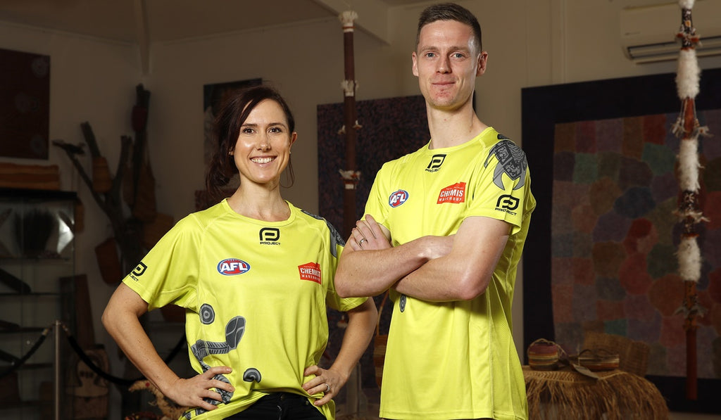 AFL Umpires unveil Sir Doug Nicholls Round shirt