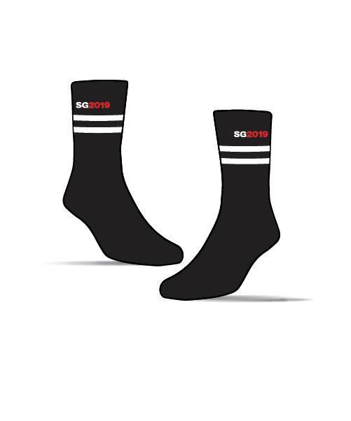 2019 STG Run Sock - Black