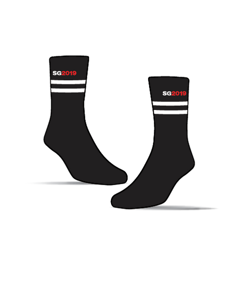 2019 STG Run Sock - Black