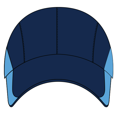 Navy/Blue Run Cap - CUSTOMISE