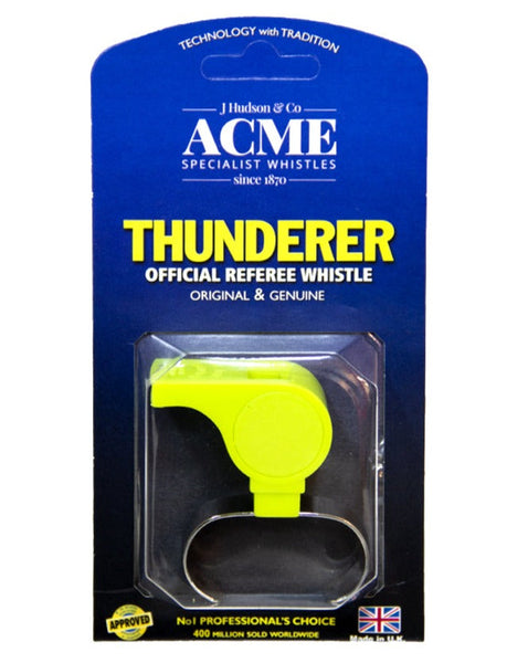 NSW/ACT Thunderer Whistle GREEN (plastic)