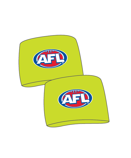 AFL National Champs Umpire Sweatbands - GREEN