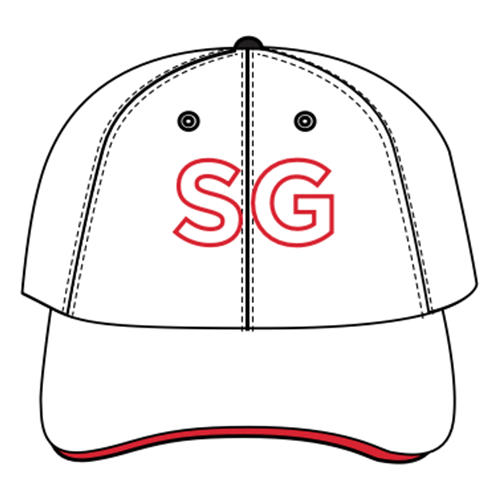 STG24 Sports Cap - WHITE