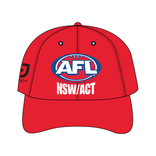 NSW/ACT Goal Umpire Cap (RED) - 1st year goal umpire ONLY