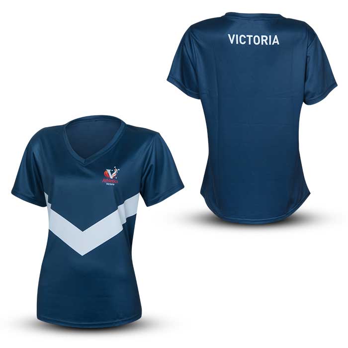 Women's Training T-Shirt - S/Sleeve (V-Neck)