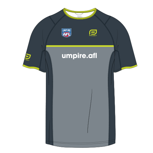 AFL Men's Umpire Inline Active Run Tee