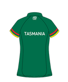 Tri Tas Women's Raglan Polo - Green