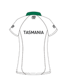 Tri Tas Women's Raglan Polo - White