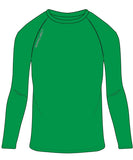V3 Youth Long Sleeve Compression Top - GREEN